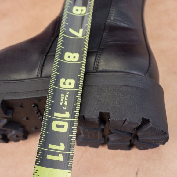 Vagabond Cosmo 2.0 Chunky Black Festival Chelsea Boots Size 10US EUR 40 - Picture 6 of 9